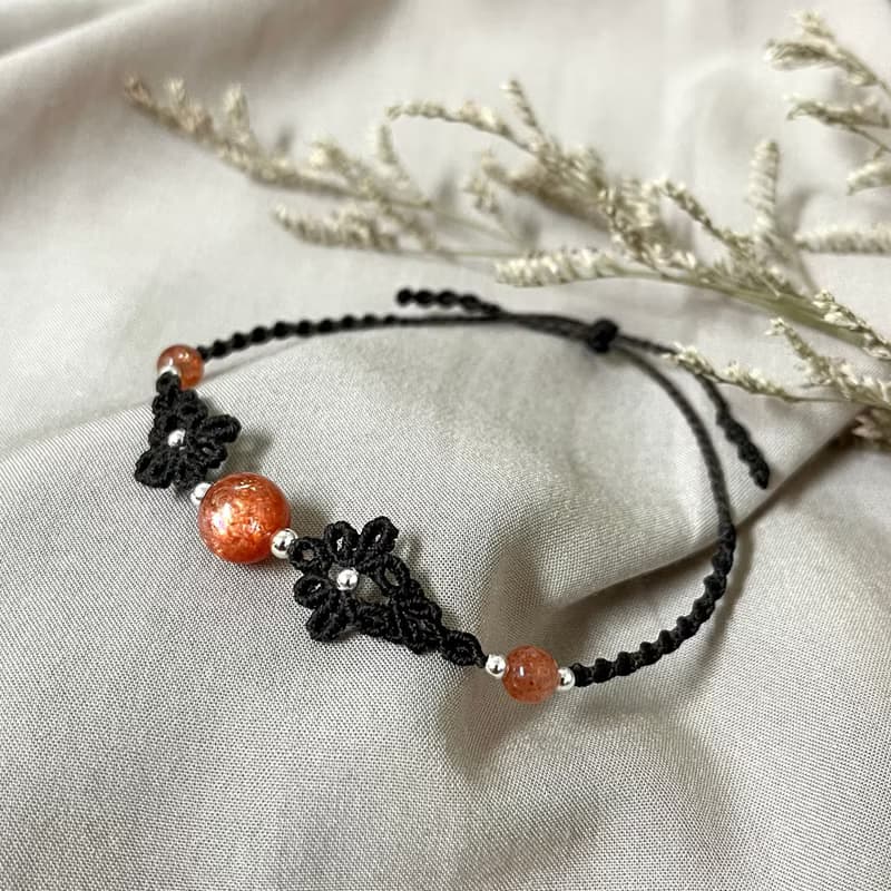 花漾編織手鍊/太陽石