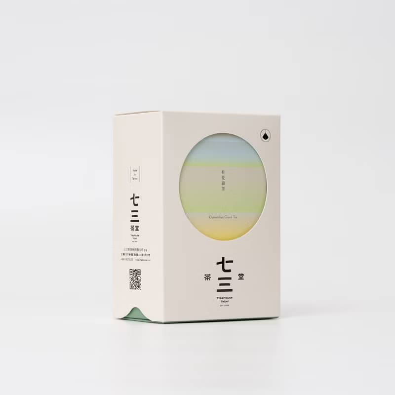 七三茶堂 立體茶包丨桂花綠茶 8單入–精裝盒