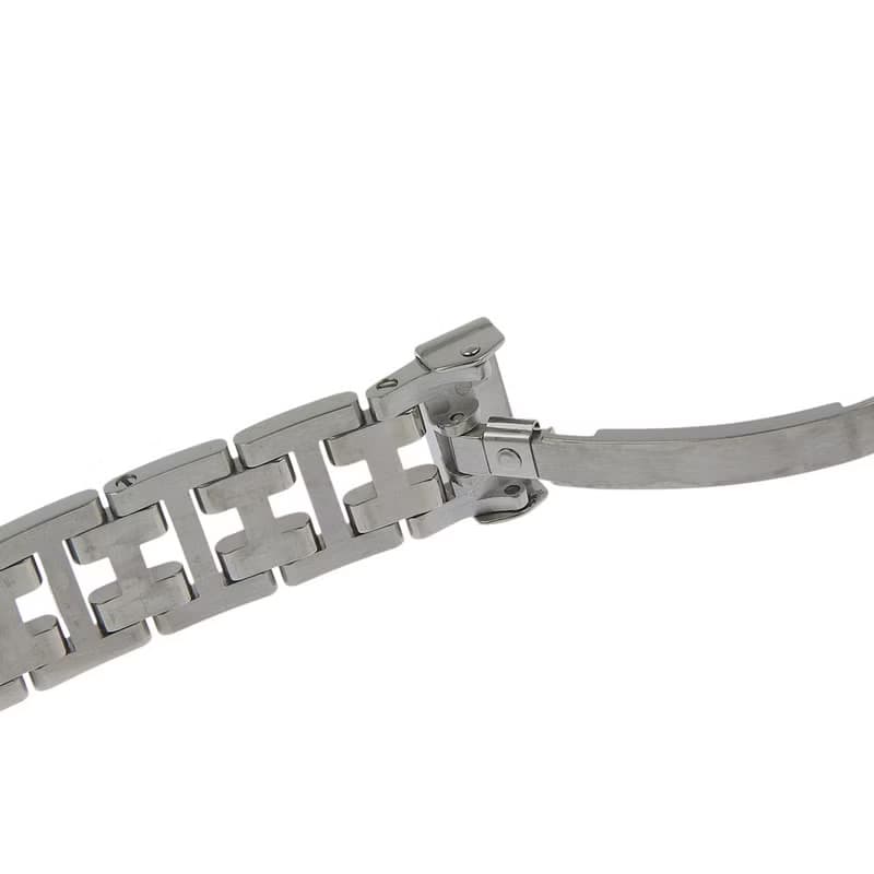 【日本直送】エルメス HERMES クリッパー 腕時計 CL4.210 SS クオーツ アナログ表示 グレー文字盤 レディース【中古】