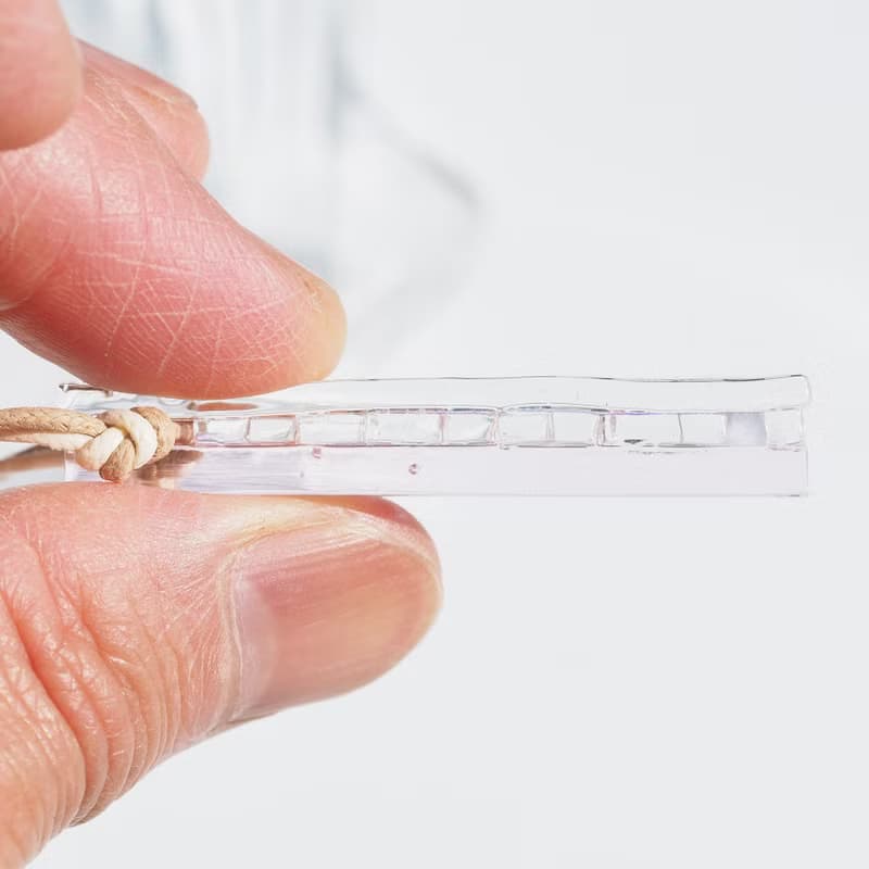 【１点物】桜ガラス(さくら【アロマ】)ネックレス【受注制作】