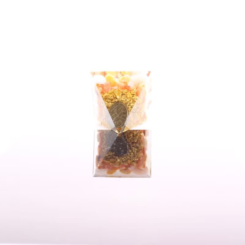 【母親節禮物】星座系列天秤座奧剛金字塔Orgonite水晶療癒開運祝