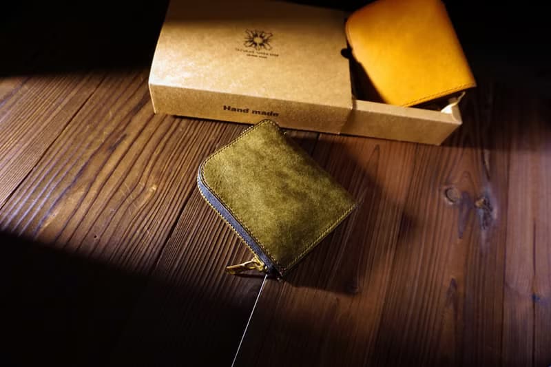 L型 真皮復古拉鍊零錢包