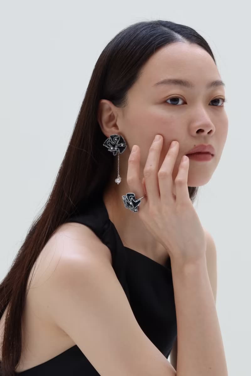 Vingtsix 維羅納藍耳環/耳夾可 樹脂 約會耳環 婚禮耳環
