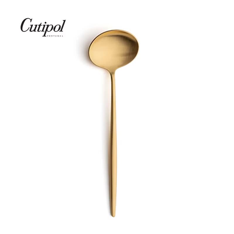 葡萄牙 Cutipol MOON系列霧金21cm醬料杓