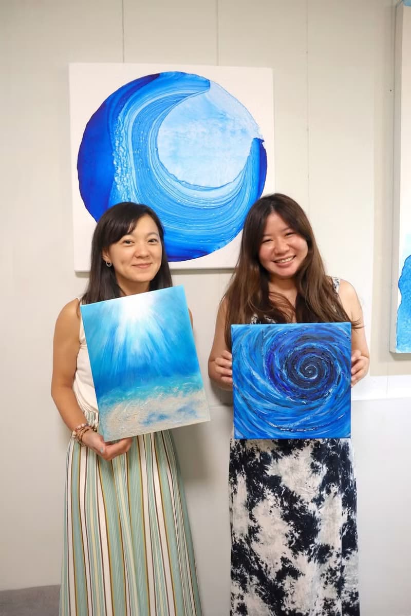 【體驗】肌理畫 花卉 療癒 立體畫 裝飾 禮物 擺飾 掛畫 壓克力畫 體驗
