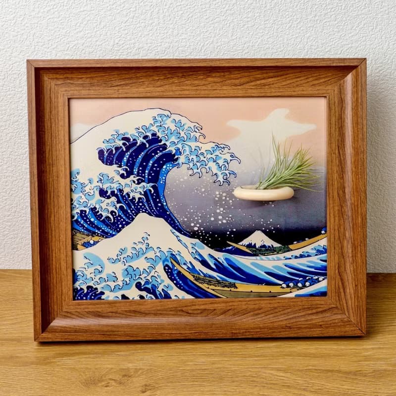 空氣鳳梨浮世繪磁吸相框 小精靈福果 貝可利 小章魚 霸王 狐尾