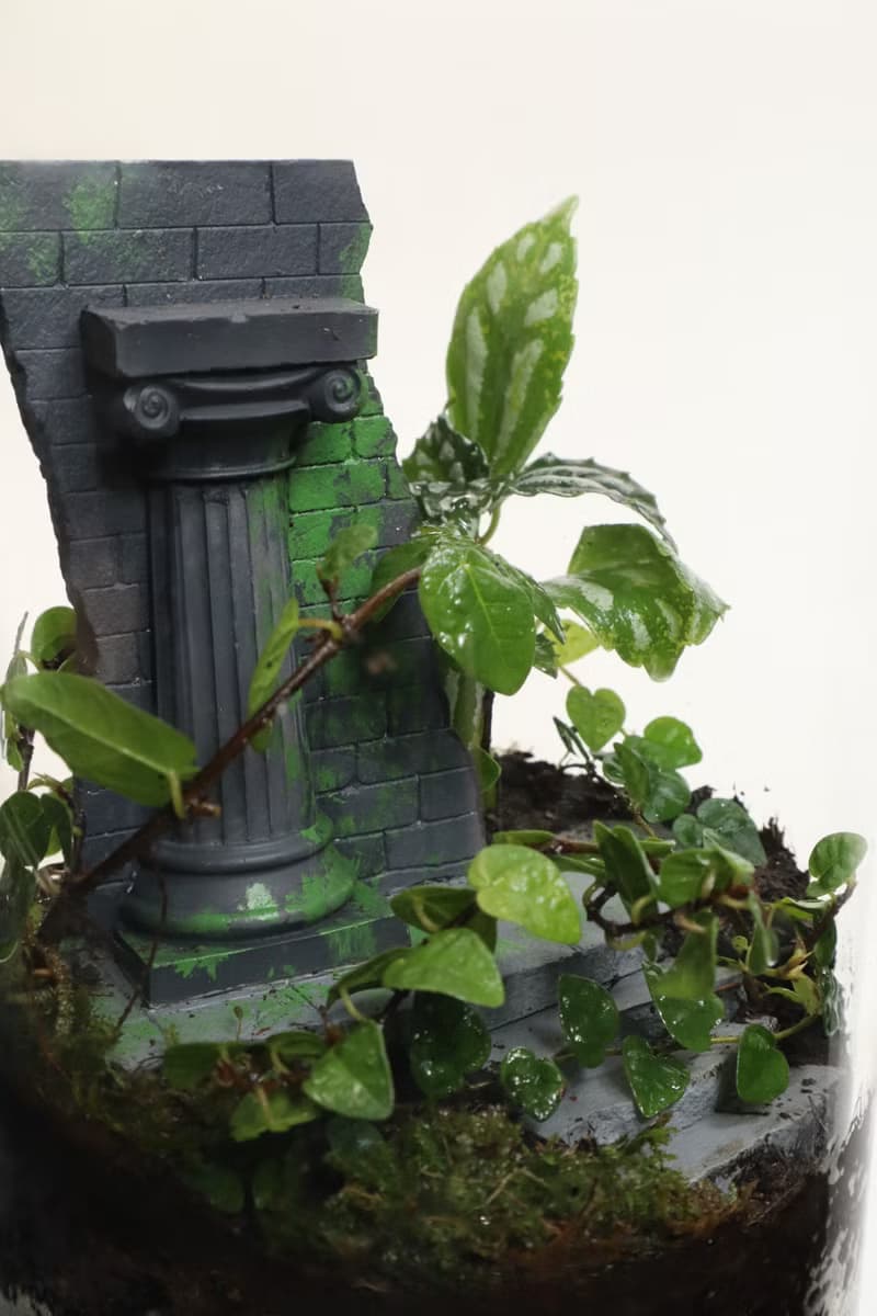 【微景觀】巴勒貝克之謎 Baalbek -羅馬遺跡/室內植物/生日禮物