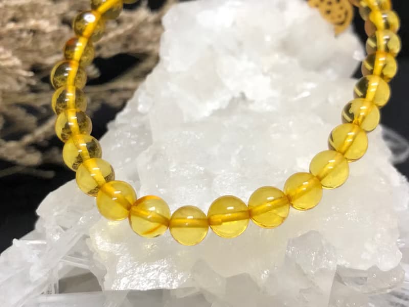 快速出貨天然琥珀手鍊 景泰藍手鏈 砂金配件手鍊