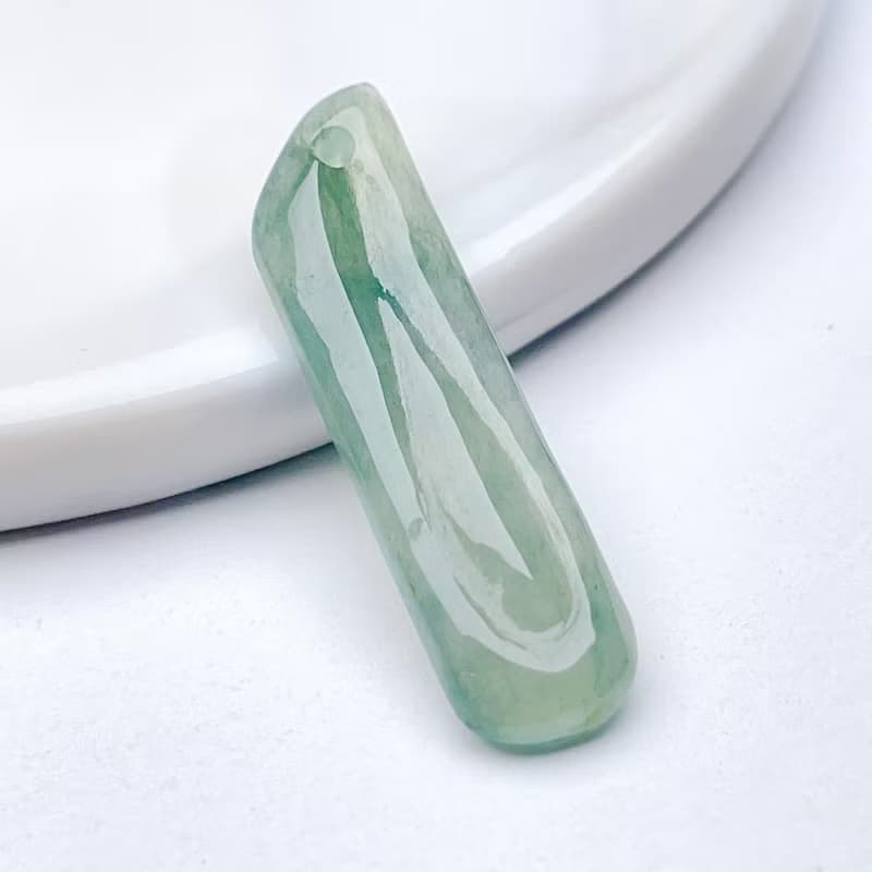 冰綠種翡翠吊飾 | 天然緬甸玉翡翠A貨