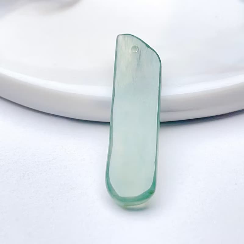 冰綠種翡翠吊飾 | 天然緬甸玉翡翠A貨