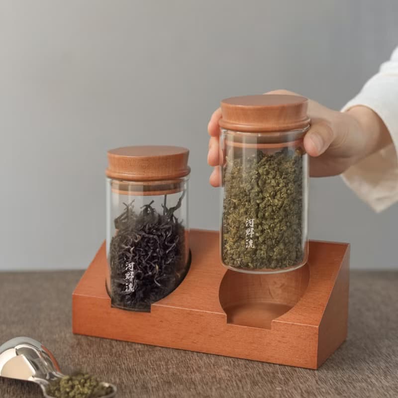 可當成茶罐、花茶罐使用丨Driver 河野流岩手密封罐雙子座套裝組