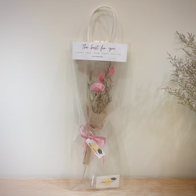 逆光香氛索拉花單枝花束 /畢業花束/永生花/乾燥花束/花束