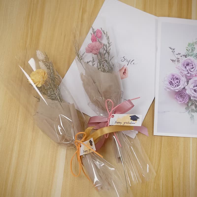 逆光香氛索拉花單枝花束 /畢業花束/永生花/乾燥花束/花束