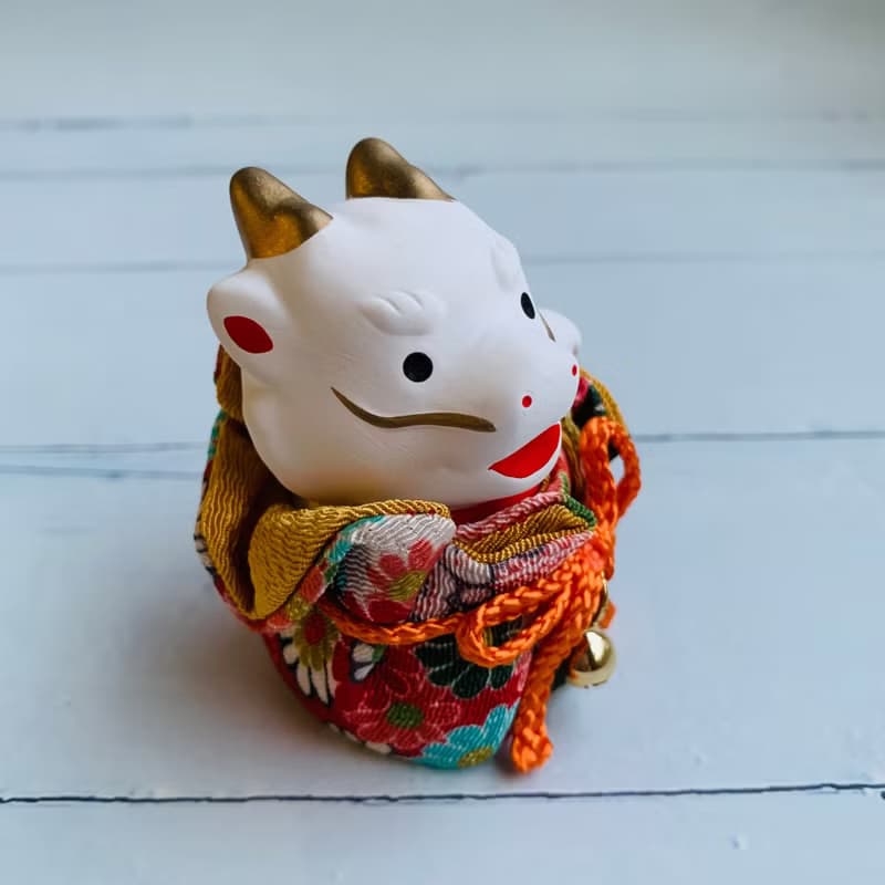 錦彩招福龍-和服-生肖吉祥物(龍)