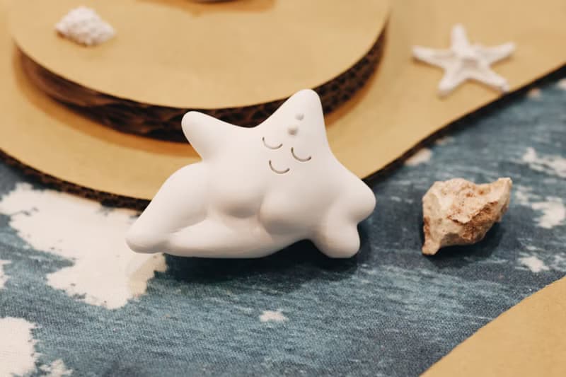 午睡海星女神 永續再生材擴香石 文博會參展商品