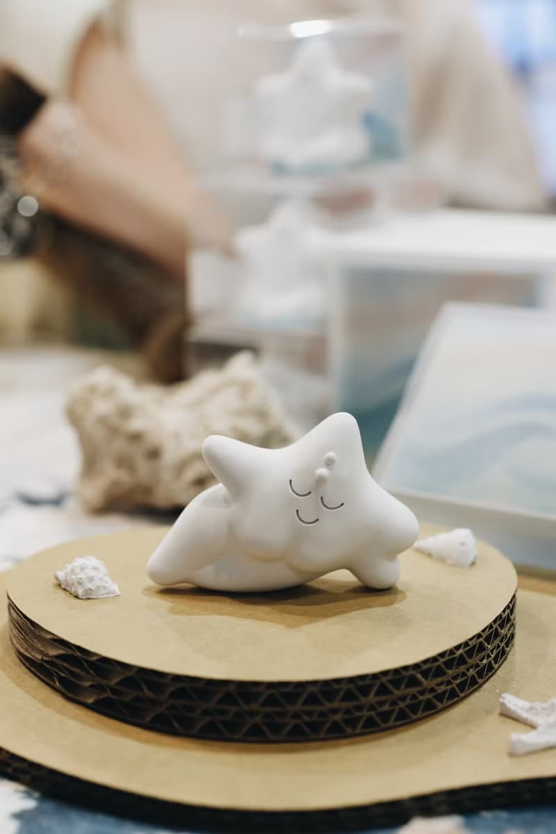 午睡海星女神 永續再生材擴香石 文博會參展商品