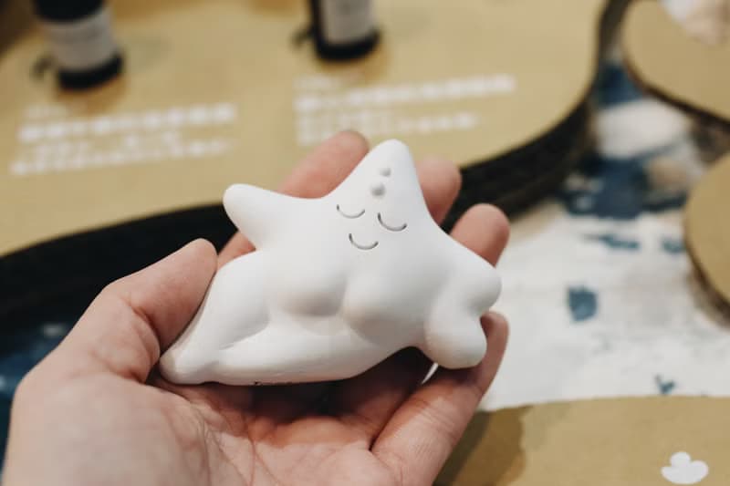 午睡海星女神 永續再生材擴香石 文博會參展商品