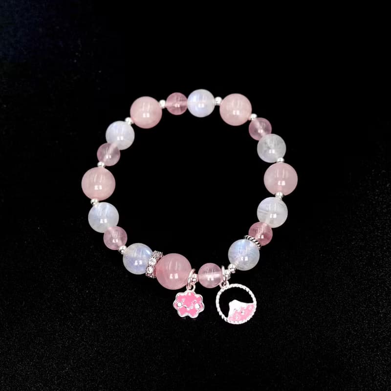 寶麗金珠寶-天然水晶銀飾手鍊