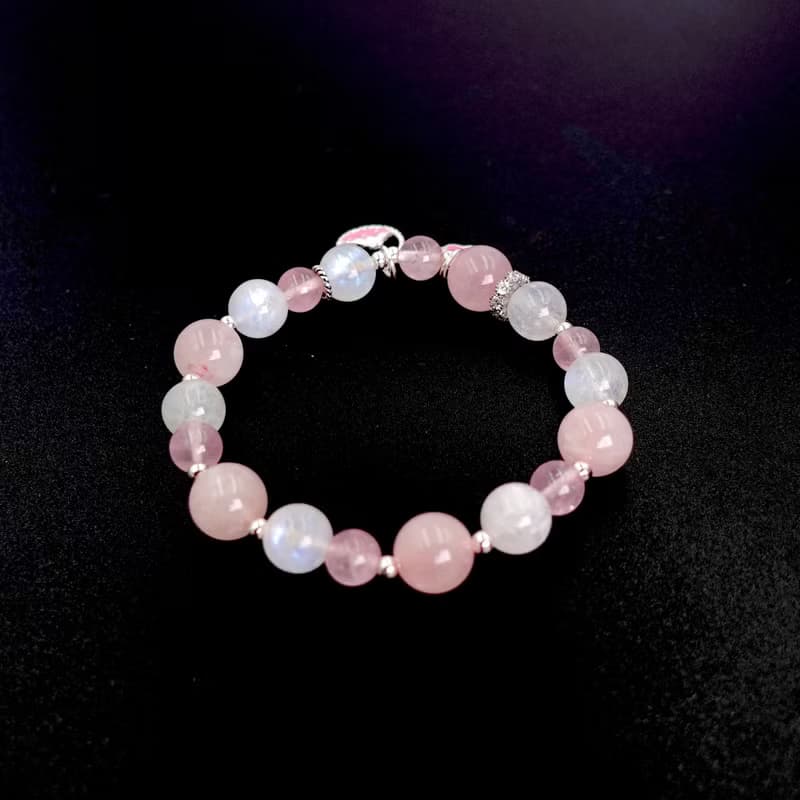 寶麗金珠寶-天然水晶銀飾手鍊