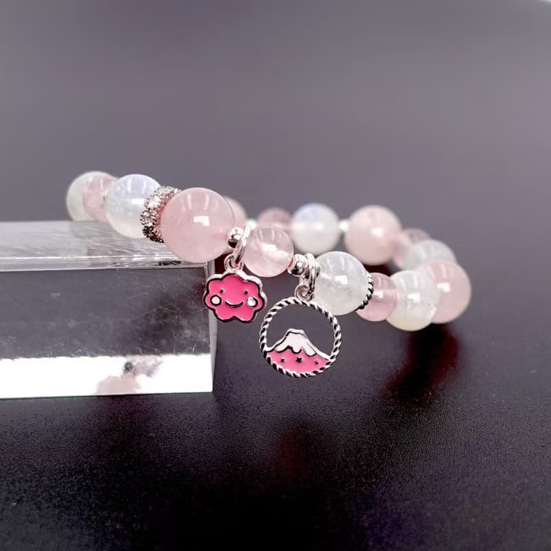 寶麗金珠寶-天然水晶銀飾手鍊