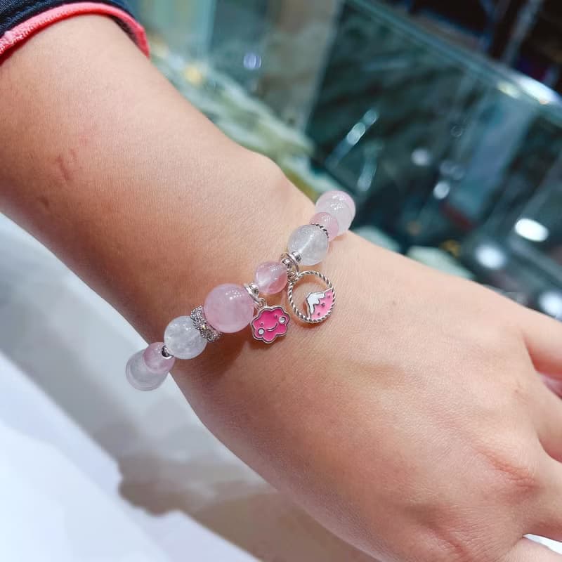 寶麗金珠寶-天然水晶銀飾手鍊