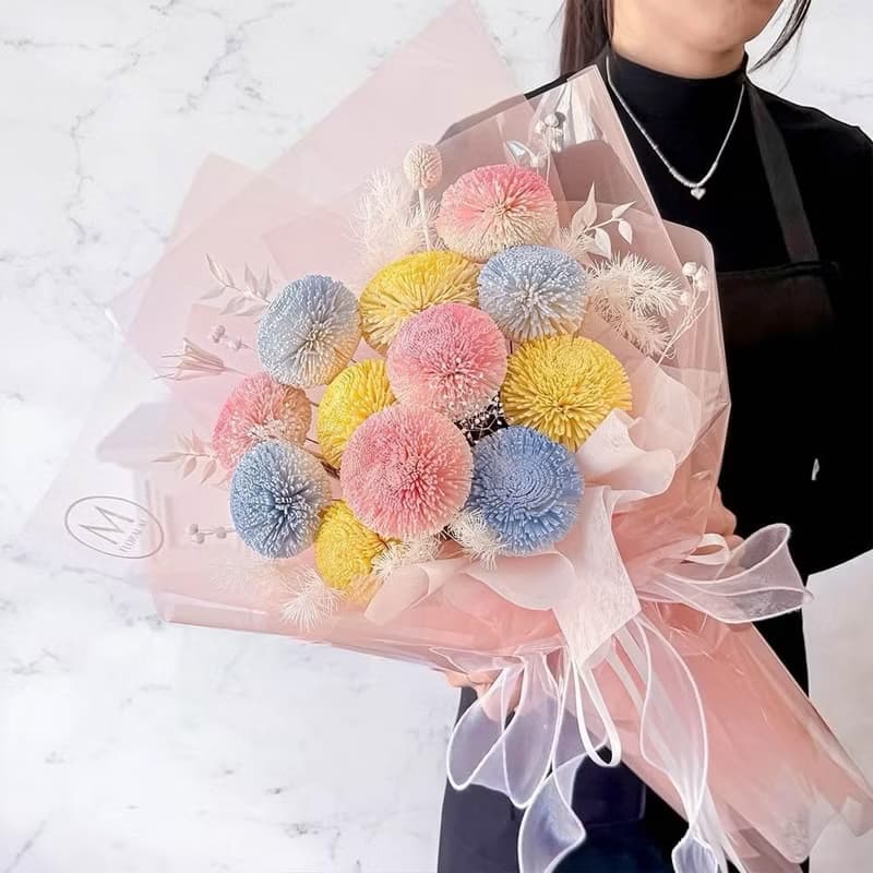 Make a wish夢幻彩虹泡泡擴香花束(贈送5ml香氛油)