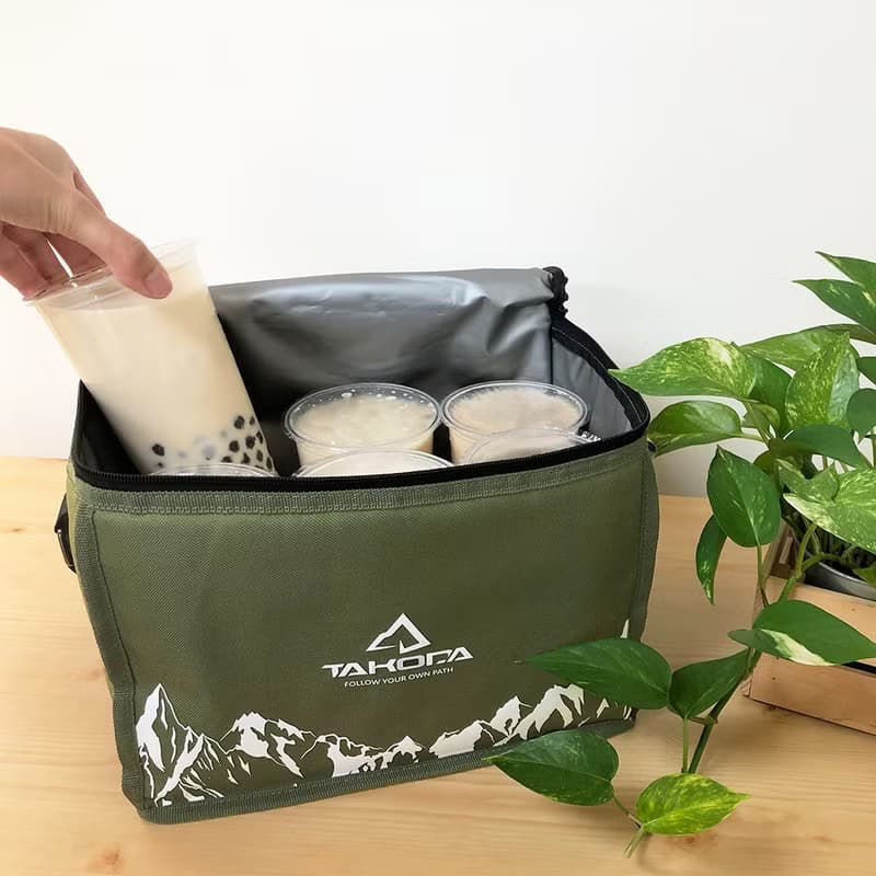 Wiyaka 可折疊立體方型保溫保冷袋