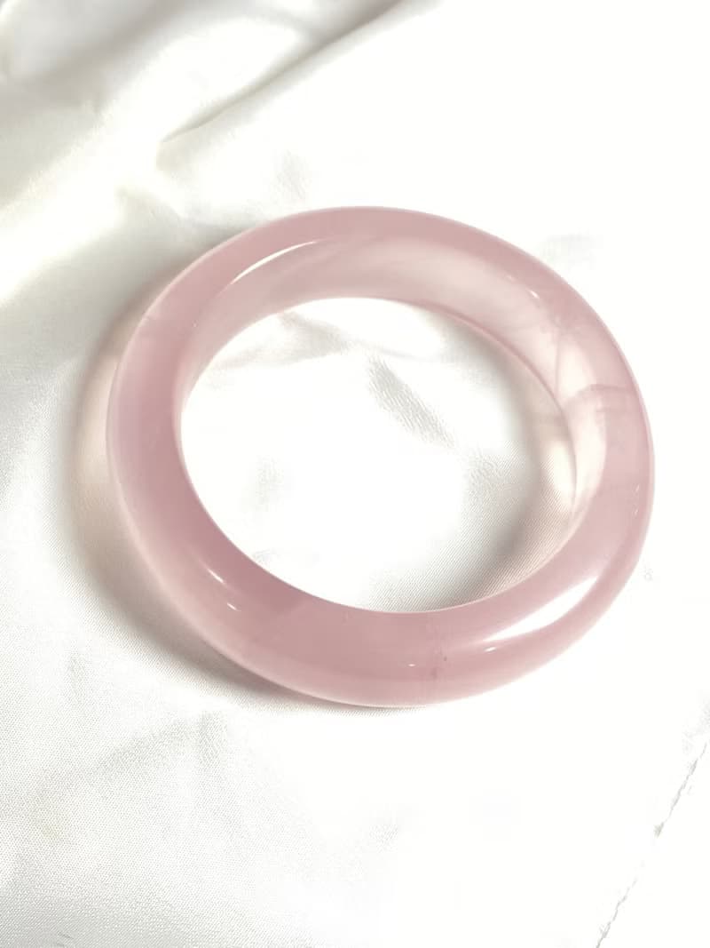 馬達加斯加粉水晶手鐲58