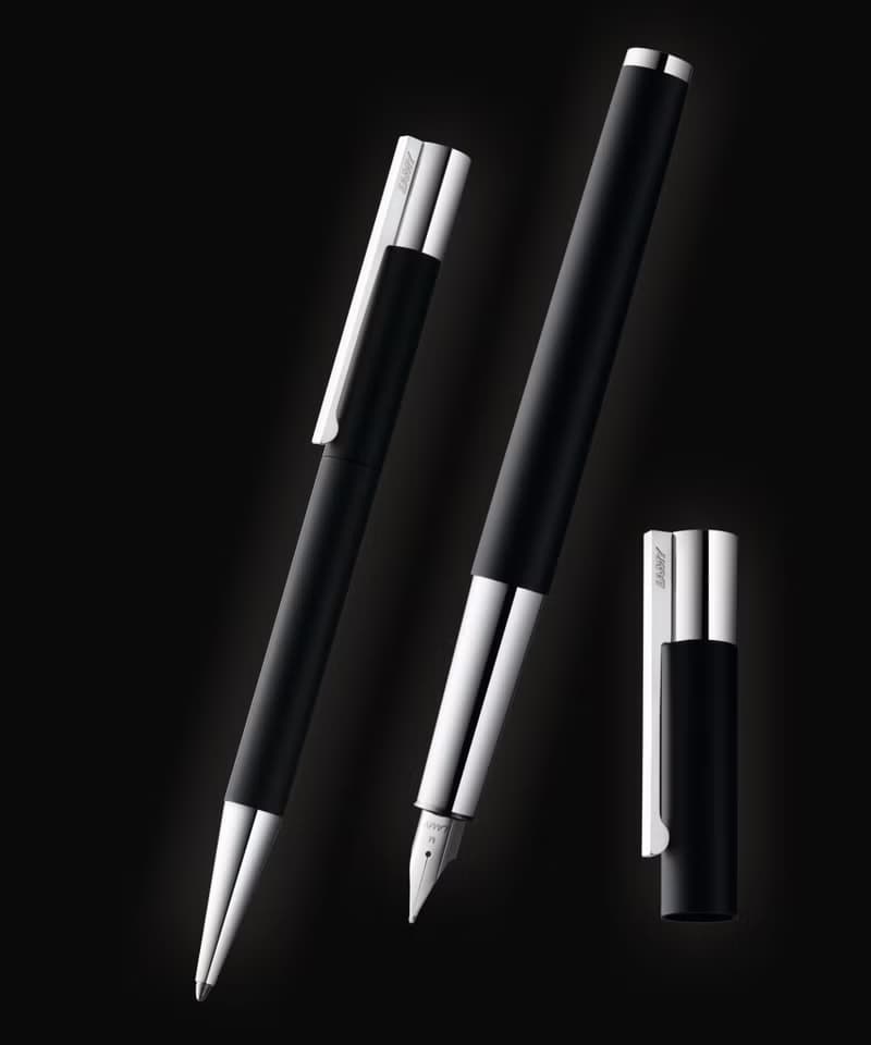【雷雕免費刻字】LAMY 鋼筆 / scala 精粹系列 - 黑色