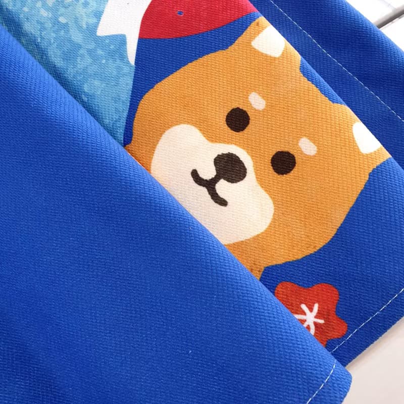 柴犬 掛畫 富士山 掛布