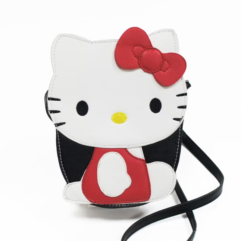 Hello Kitty x 酷樂村童趣造型斜背包/手機包  三麗鷗正版授權
