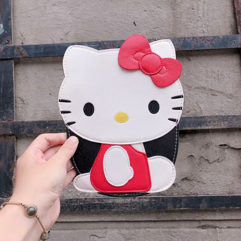 Hello Kitty x 酷樂村童趣造型斜背包/手機包  三麗鷗正版授權