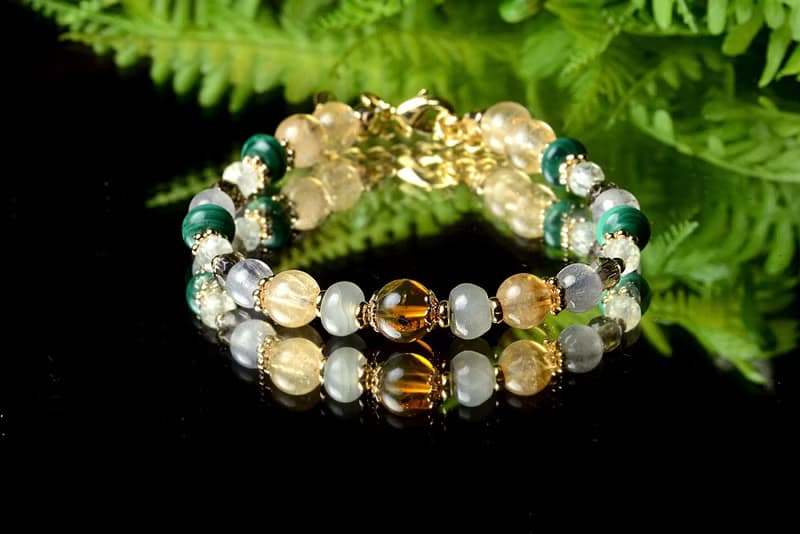 【神山晶礦】 秘魯日落雨林/緬甸琥珀/孔雀石/黃水晶/翡翠/茶晶/