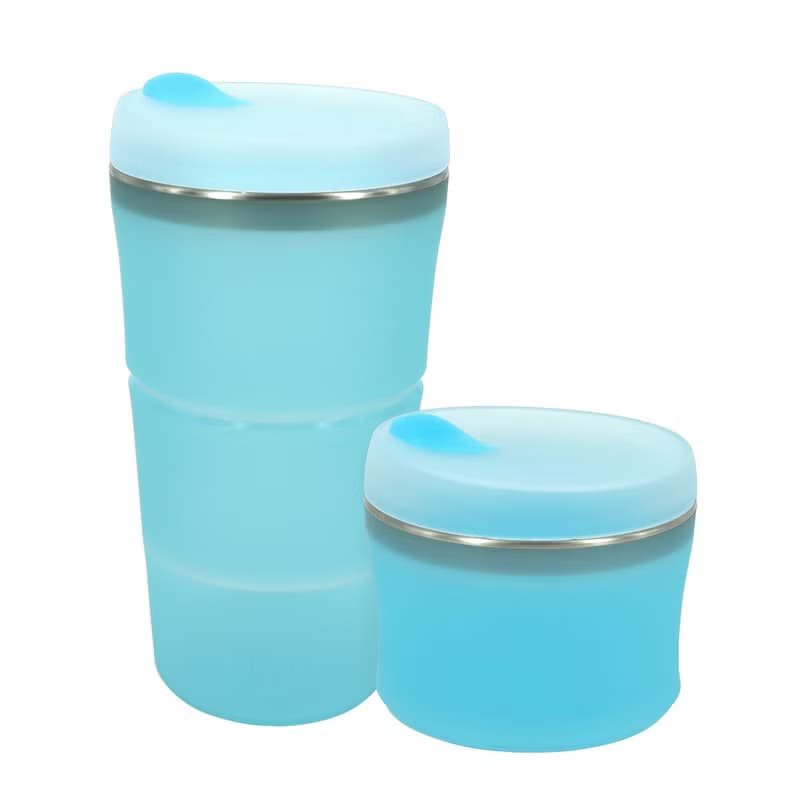 【dr.Si 矽寶巧】果凍巧力杯 矽膠杯 折疊杯 環保杯