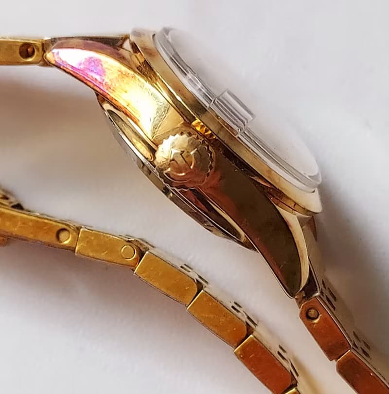 瑞士 RADO 雷達 Green horse 日期自動上鍊 女用機械古董手錶