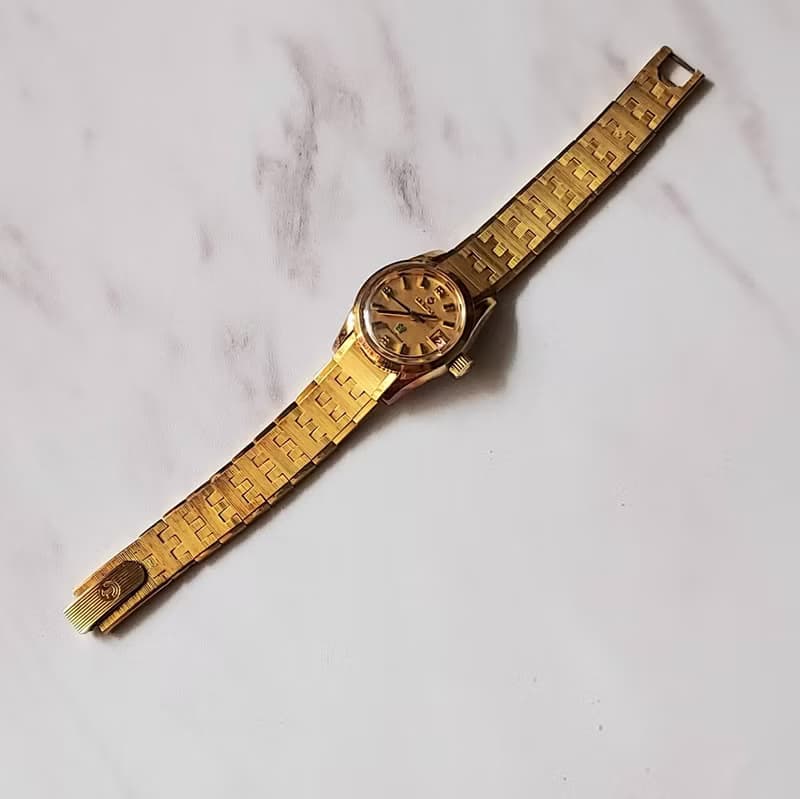 瑞士 RADO 雷達 Green horse 日期自動上鍊 女用機械古董手錶