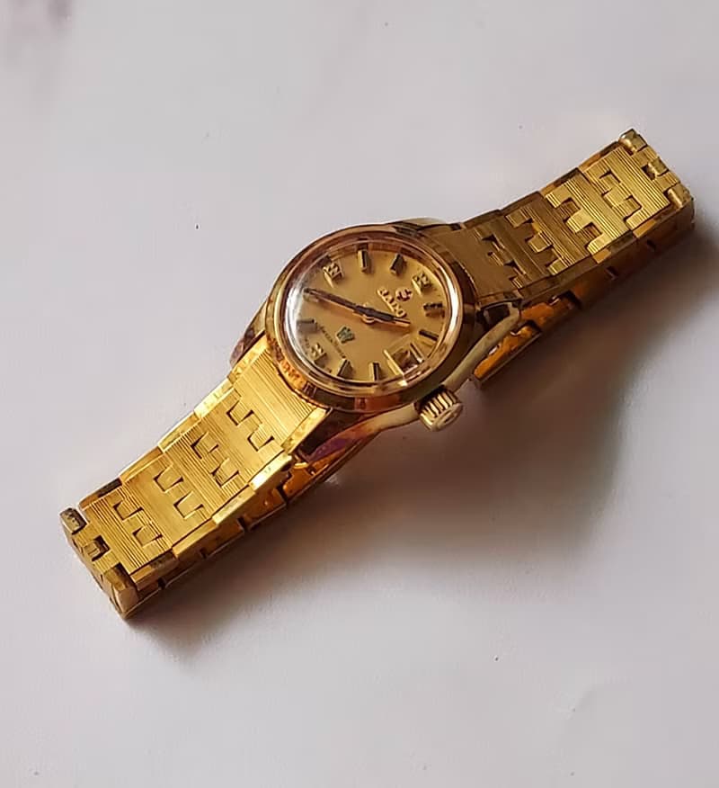 瑞士 RADO 雷達 Green horse 日期自動上鍊 女用機械古董手錶