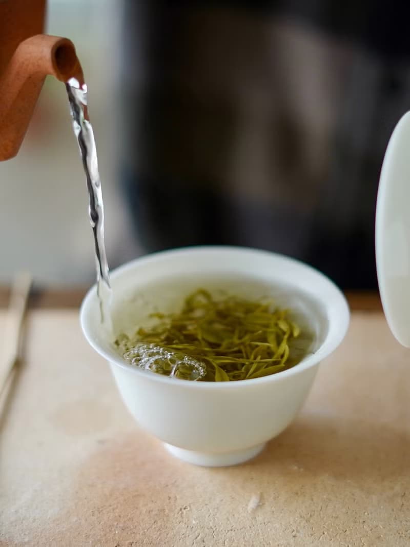 言己瓜白系列110ml蓋碗 二才蓋碗 不燙手蓋碗 原礦釉