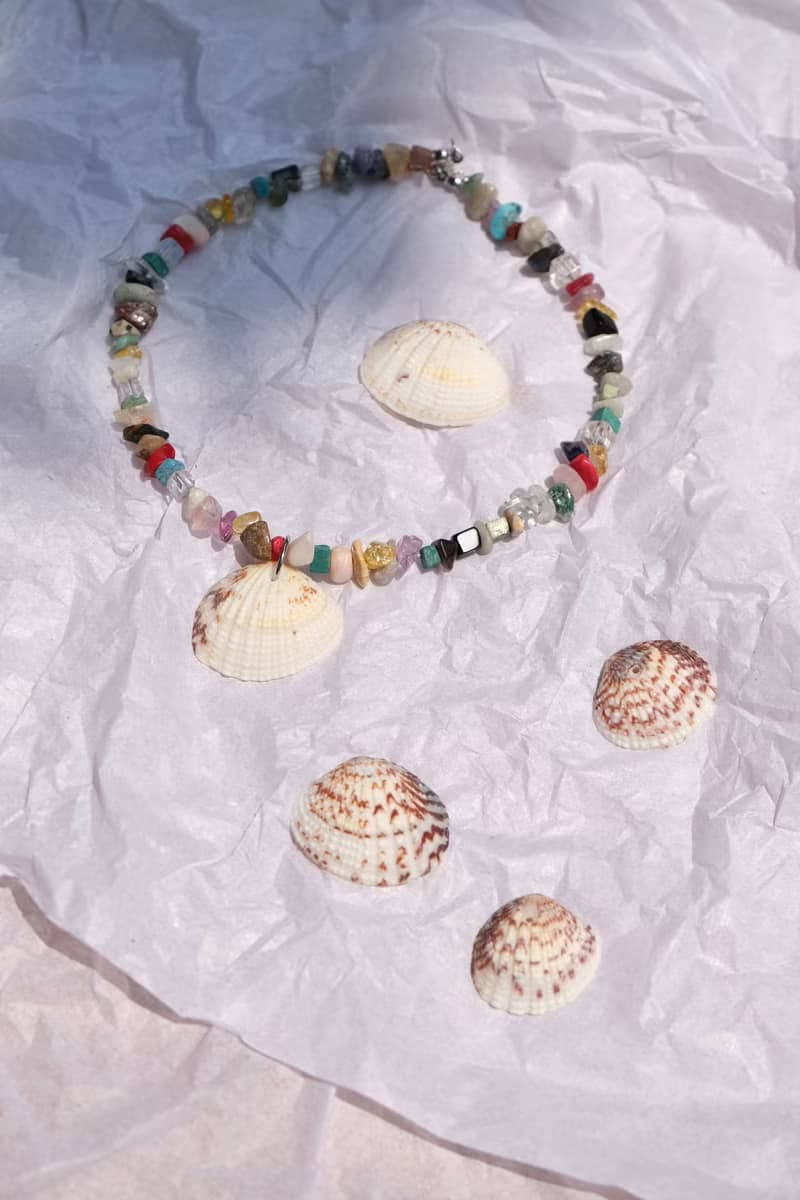 Necklace She Sells Seashell by the Seashore • Boho Chic Beach Handmade Jewelry