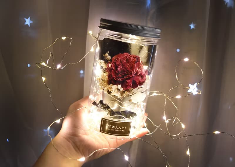 經典向日葵小花罐  畢業禮物 乾燥花 情人節 花束 送禮 生日禮物