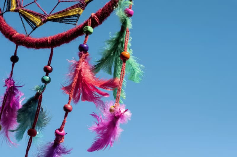 民族風 手工編織棉麻南美捕夢網吊飾dream Cather-Mandala曼陀羅