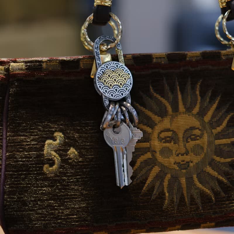 【時尚飾物】SOULITE 浮雲生物雲影銀鎖匙扣