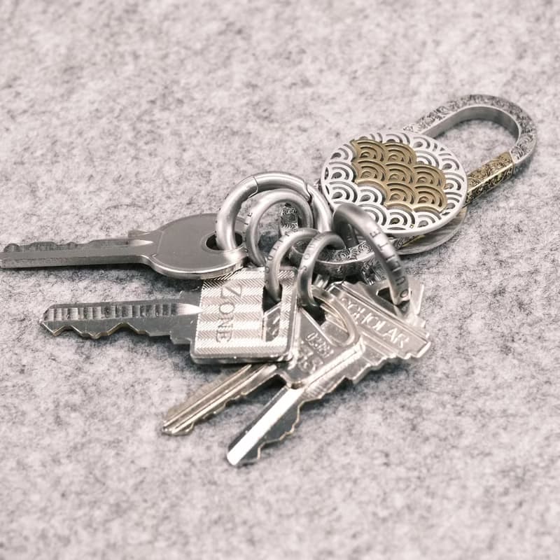 【時尚飾物】SOULITE 浮雲生物雲影銀鎖匙扣