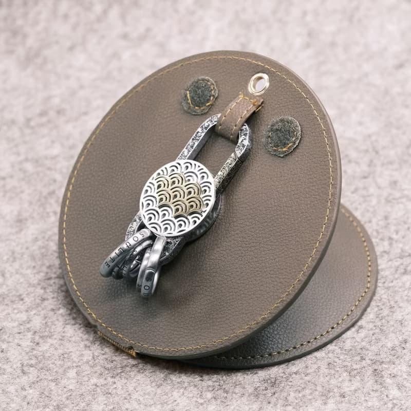 【時尚飾物】SOULITE 浮雲生物雲影銀鎖匙扣