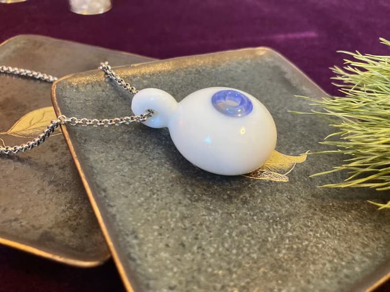 項鍊精油鍊~清澈之眼—靈性智慧(靛色)