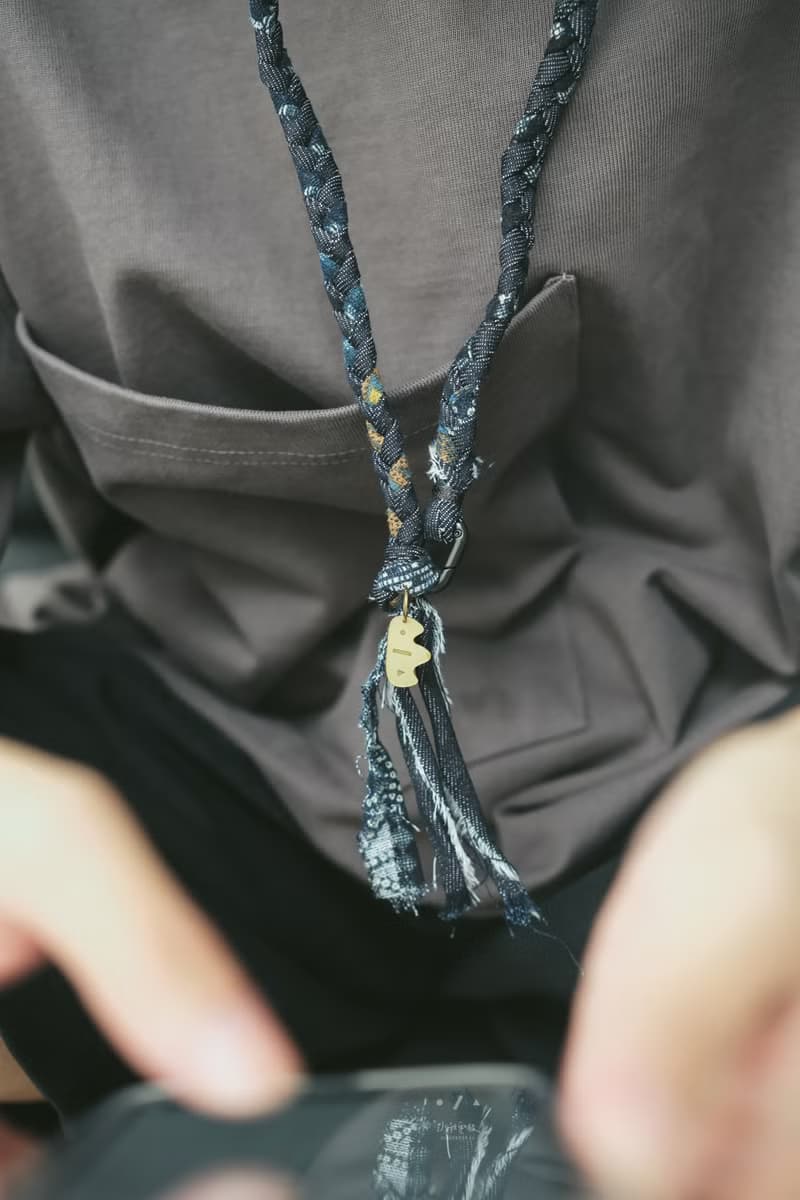 小我設計 手工編織領巾項鍊 - 多色