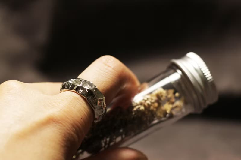 質感系列-不規則岩石925銀戒