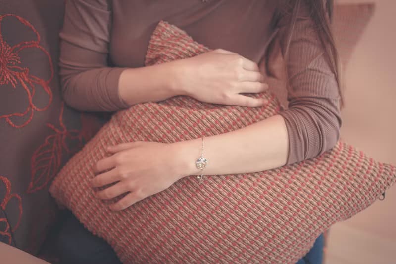 花朵系列 漸層葉子圖門手鍊 -金/銀 (HBRJA1003B)