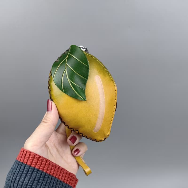 手工真皮小錢包 零錢包 隨身包 卡包
