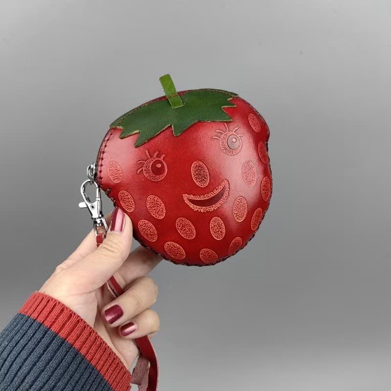 手工真皮小錢包 零錢包 隨身包 卡包